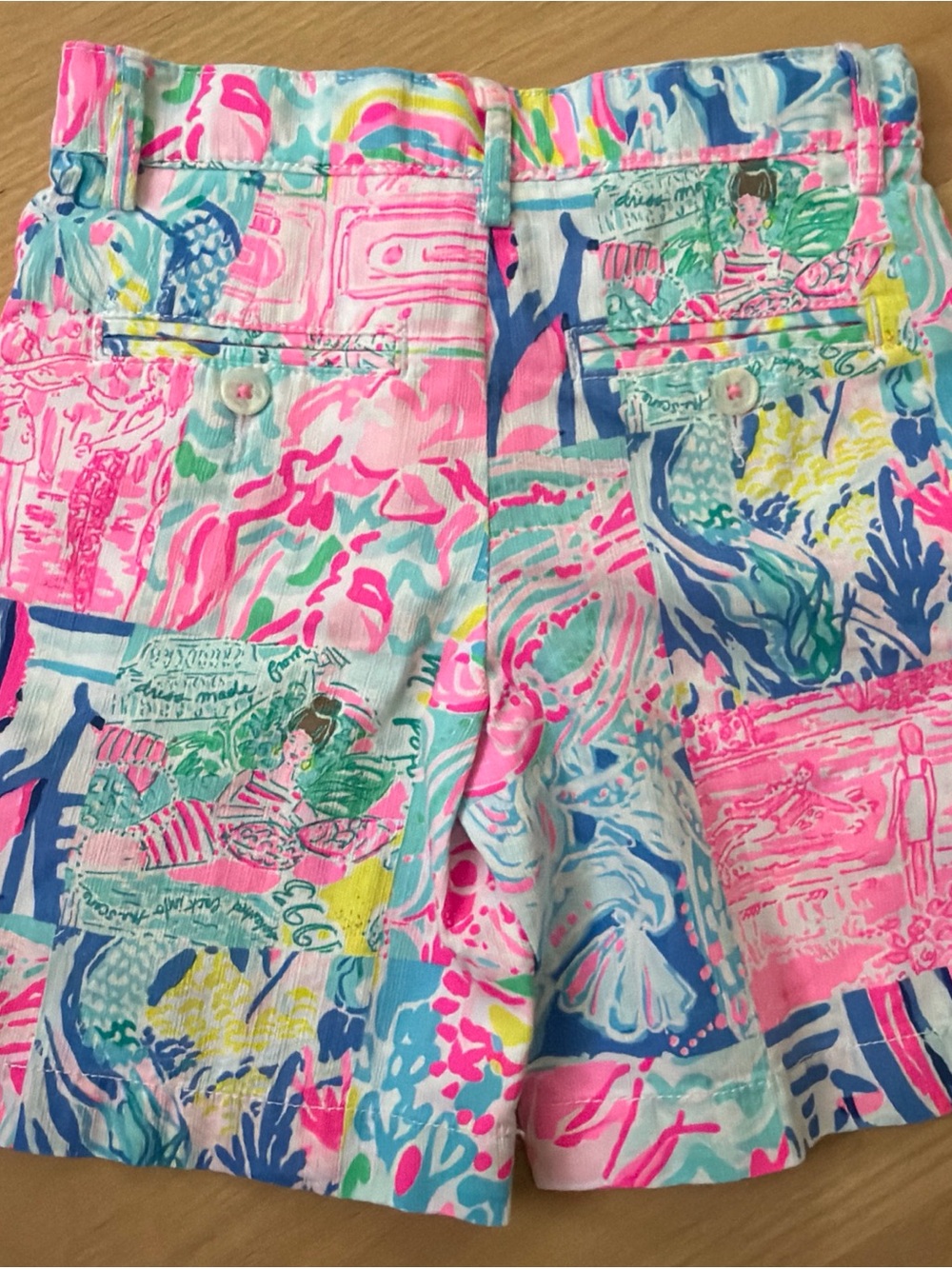 Lilly Pulitzer Shorts Boys Beaumont 6 Preppy Coastal Summer Classic - Picture 5 of 5